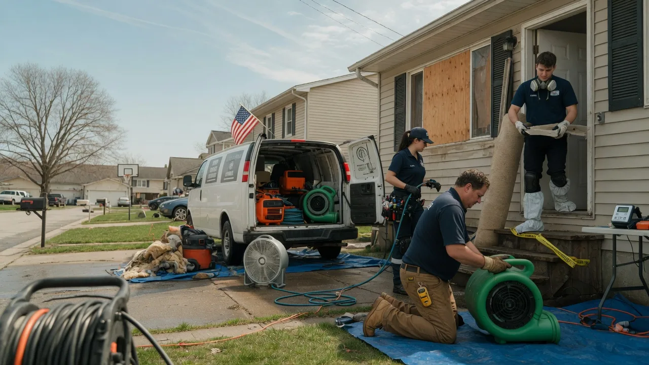 Water Damage Restoration in Vida, OR near me